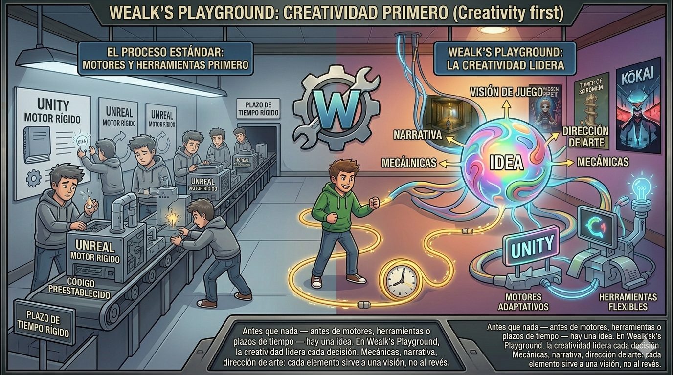 Creativity first